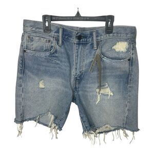 NWT Levi 505 C Size 30 (MSRP $69.50) Shorts Distressed (z1)